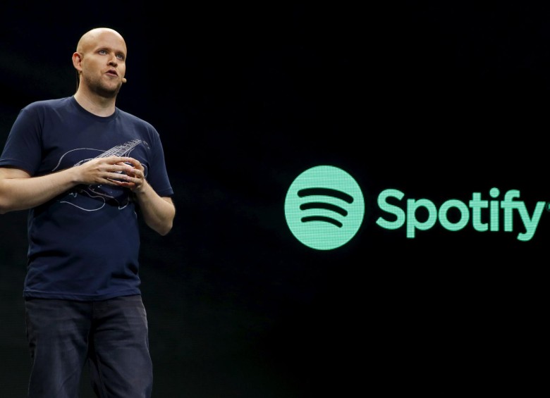Daniel Ek, CEO de Spotify realizó la presentación este miércoles