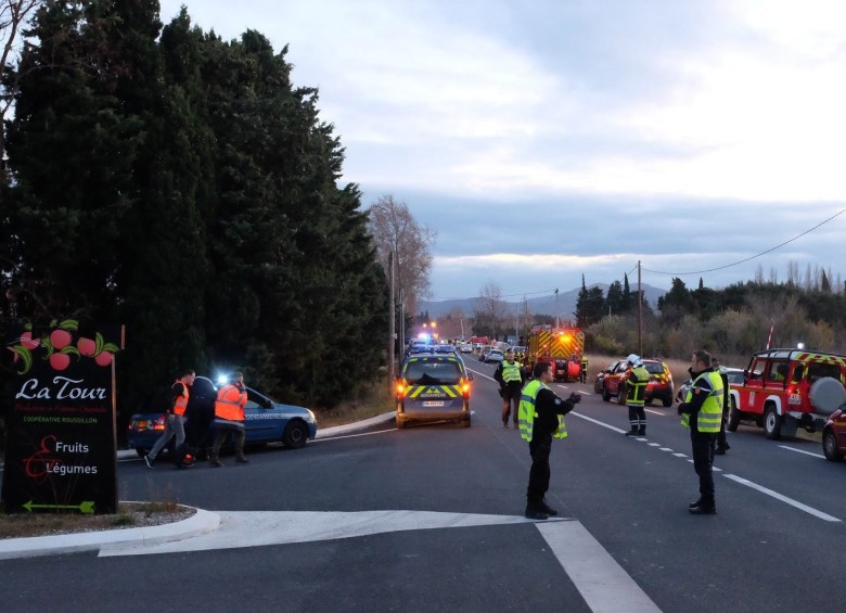 Las autoridades investigan las causas del accidente. FOTO EFE