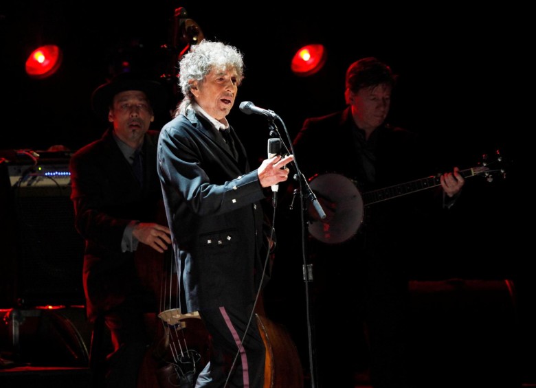 Bob Dylan se presenta durante en homenaje al director Martin Scorsese, 2012. FOTO REUTERS