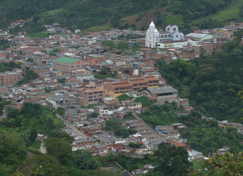 Betulia, municipio ubicado en el Suroeste antioqueño. FOTO ARCHIVO EL COLOMBIANO