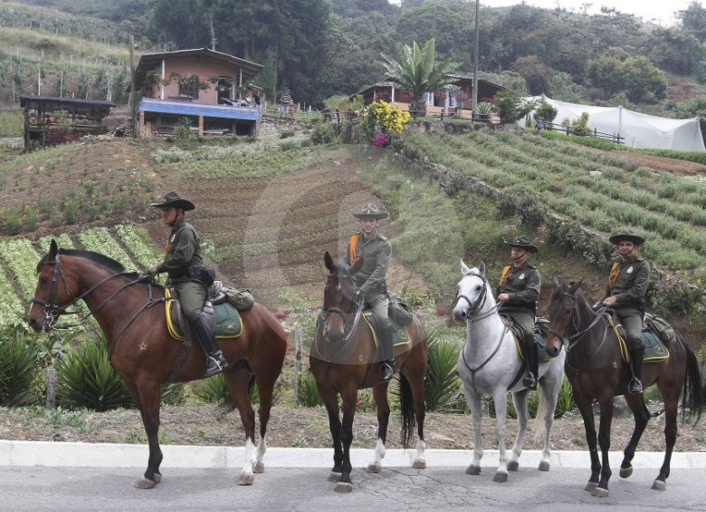 El Departamento de Policía Antioquia anunció mayores operativos en las zonas con mayor afectación. FOTO RÓBINSON SÁENZ