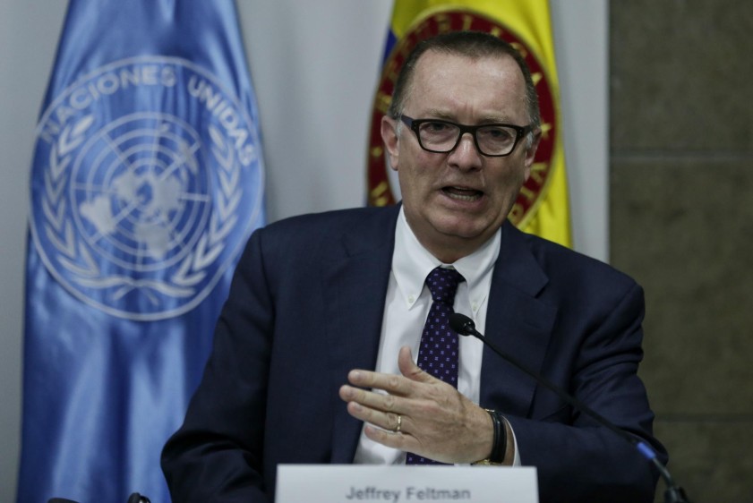  El secretario general adjunto de las Naciones Unidas para Asuntos Políticos, Jeffrey Feltman, visitó Colombia para conocer cómo va la implementación del Acuerdo. FOTO Colprensa