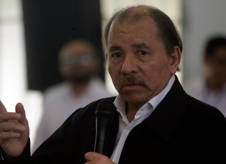 Daniel Ortega, presidente de Nicaragua. FOTO: AFP