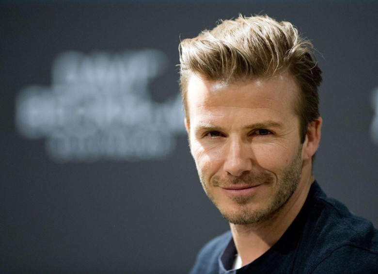 David Beckham siempre ha sido conocido por su aspecto cuidado. FOTO AFP