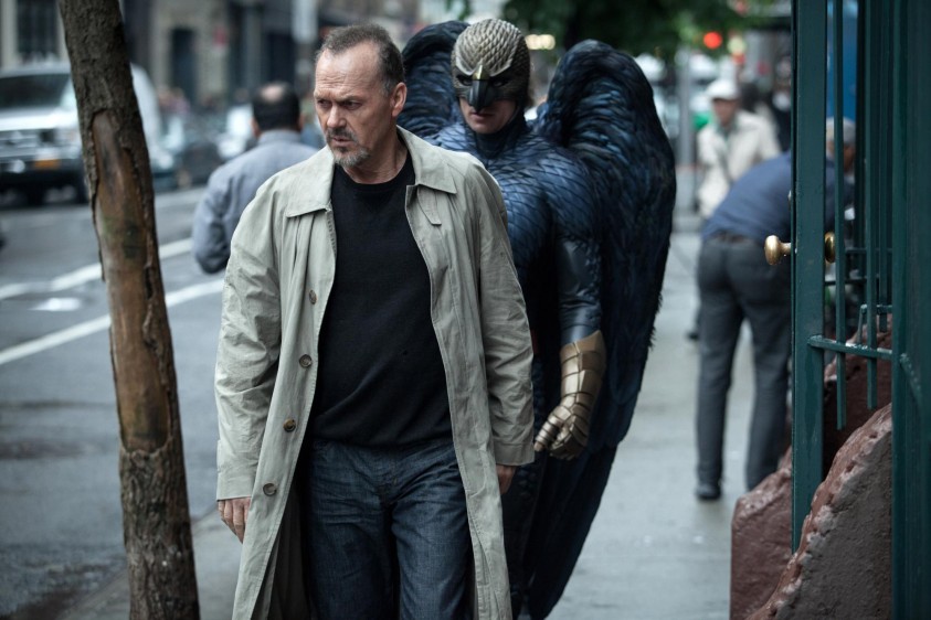 Birdman, está nominada a mejor película de comedia. Su actor principal Michael Keaton, nominado a mejor actor. FOTO AP