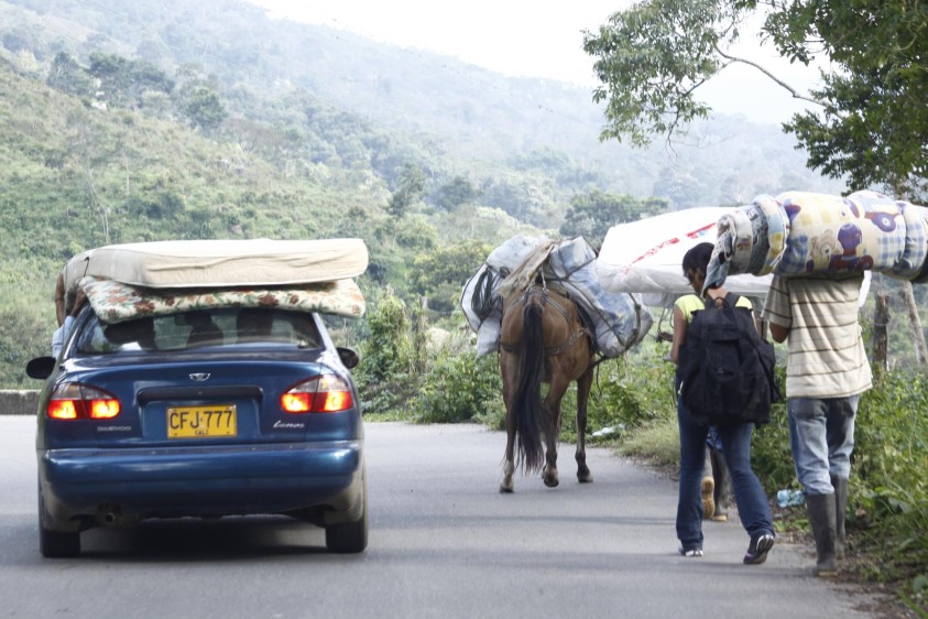 En diciembre de 2010, una avalancha destruyó el casco urbano de Gramalote, Norte de Santander. FOTO: Colprensa