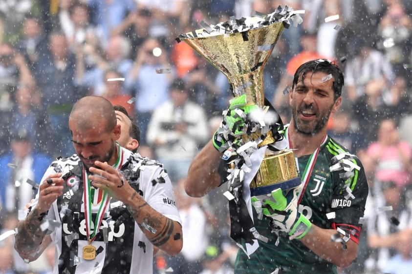 Con Juventus, el arquero ganó nueve Scudettos y cuatro dobletes consecutivos en las últimas cuatro temporadas. FOTO AFP