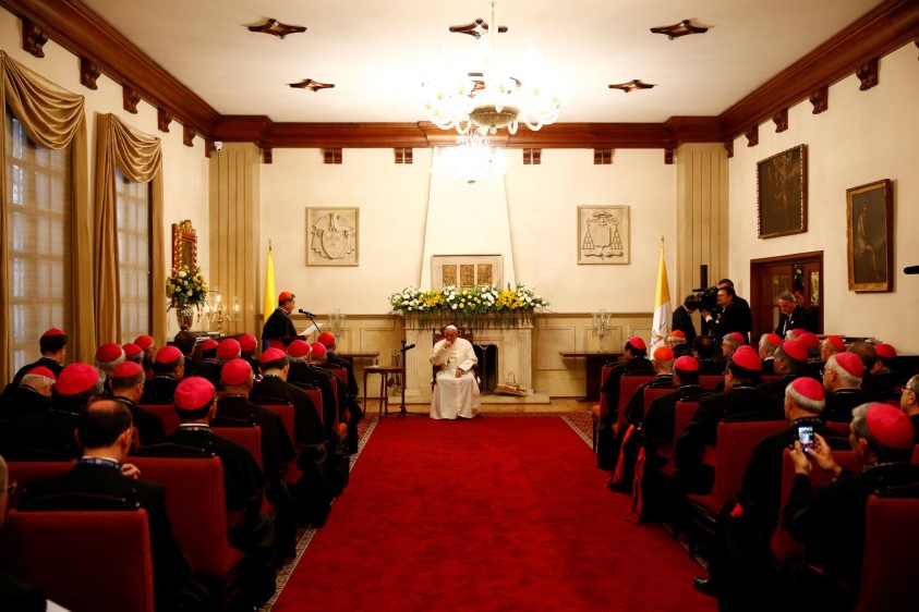 La visita del Papa Francisco a Bogotá, en imágenes