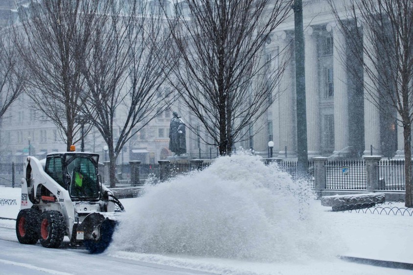 Para el sureste de Pensilvania están previstos entre 25 a 45 centímetros de nieve. FOTO AFP