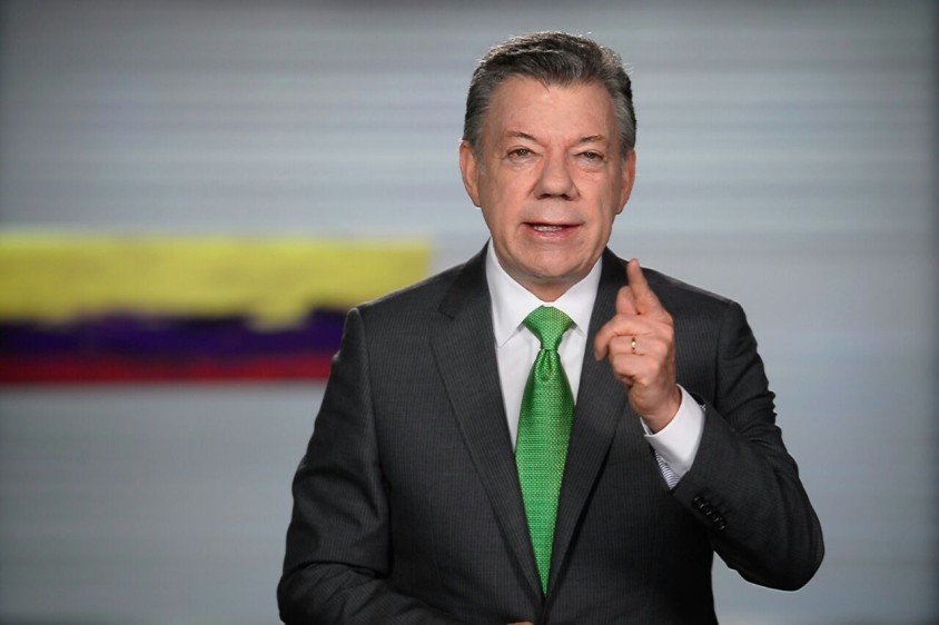 Fue la cuarta alocución presidencial de Juan Manuel Santos con el balance del diálogo nacional por la unión y la reconciliación. FOTO Cortesía