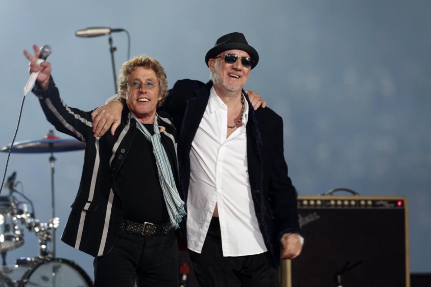 Roger Daltrey y Pete Townshend de The Who, Super Bowl XLIV (2010). FOTO Reuters