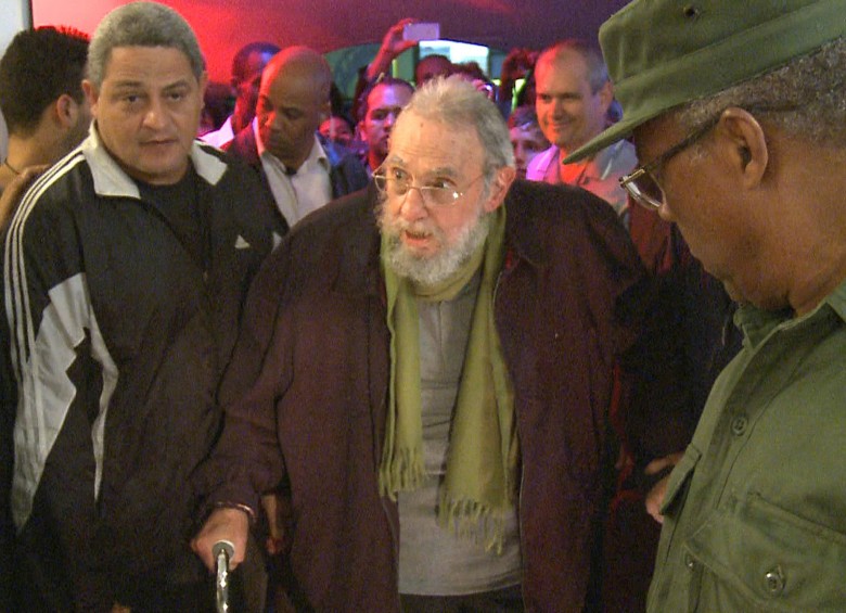 La última aparición pública de Fidel Castro fue el 8 de enero de 2014. FOTO AFP
