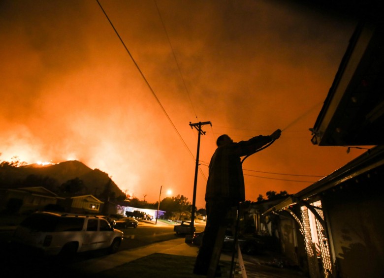 El año 2017 ha sido el más letal por incendios forestales en California: más de 40 personas murieron en la zona de los viñedos en octubre. FOTO AFP