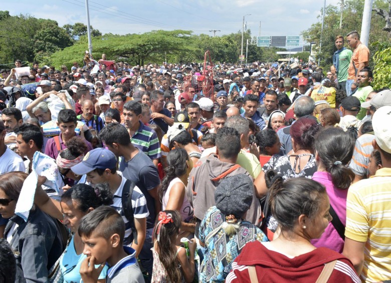 Colombia diseña nuevas estrategias para atender la crisis migratoria. FOTO: Colprensa