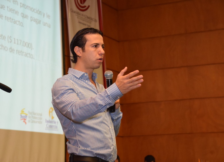 Daniel Orozco, director de la Red Nacional de Protección al Consumidor de la Superindustria. Foto redconsumidor.gov.co