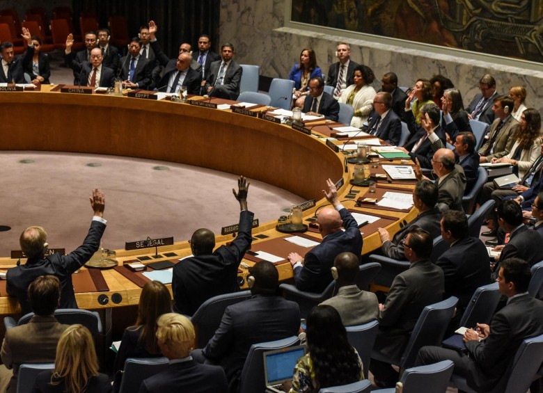 Tras el unánime apoyo a Colombia, en la sesión de este jueves del Consejo de Seguridad de la ONU se discutió además la tensión con Corea del Norte. FOTO REUTERS