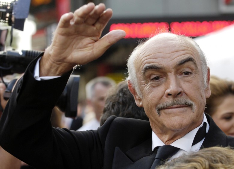 El actor y productor de cine británico retirado, Sean Connery, hace parte de la lista de las celebridades que podrían morir en 2018. FOTO: AP