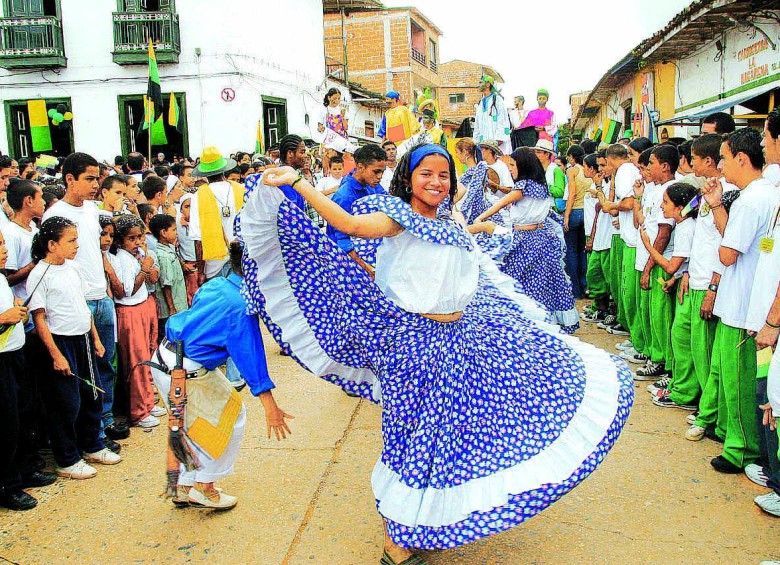 Varios municipios de Antioquia tendrán celebraciones tradicionales este lunes festivo. FOTO Jaime Pérez