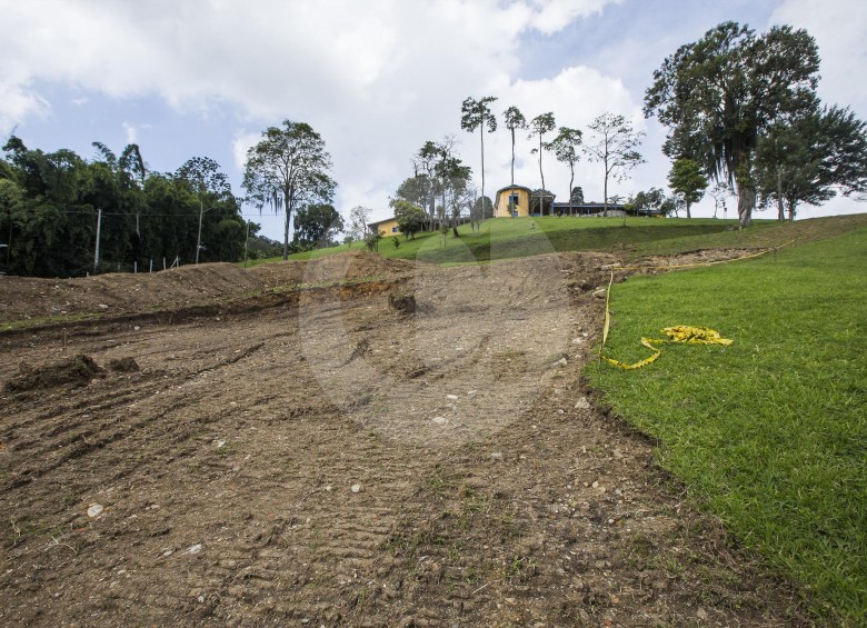 Parte de esta finca, conocida como La Almería, ya fue destinada por la Alcaldía de Caldas para levantar la nueva sede del hospital San Vicente de Paúl. FOTO Julio César Herrera