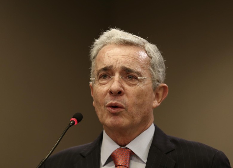 Álvaro Uribe Vélez, senador del Centro Democrático. FOTO COLPRENSA