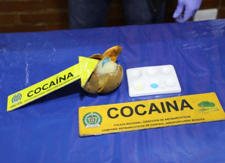 La Policía Antinarcóticos ha encontrado cocaína camuflada hasta en frutas (foto), por eso el aumento en controles. FOTO cortesía