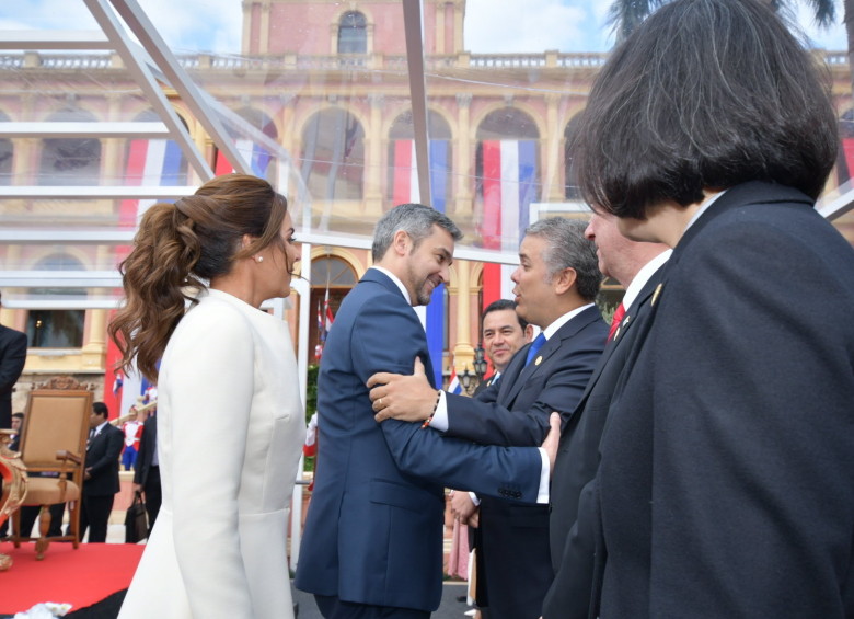 Mario Abdo Benítez toma posesión como presidente de Paraguay