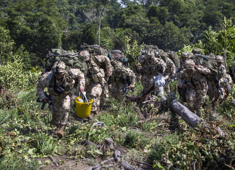 La Fuerza de Tarea Aquiles llegará el 4 de enero al Bajo Cauca. FOTO: Archivo Julio César Herrera