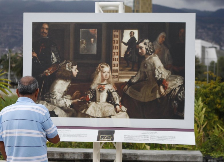 Detalle a Las Meninas, de Diego Velázquez. Foto Edwin Bustamante
