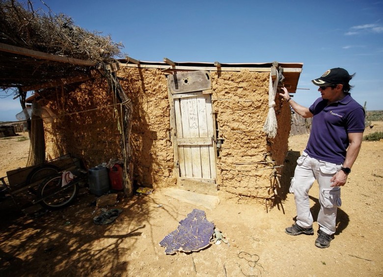 Así son las casas adaptadas al cambio climático en La Guajira