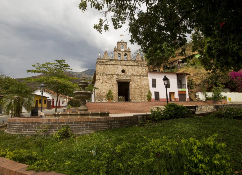 El municipio de Olaya, en el Occidente antioqueño, fue uno de los municipios beneficiados: FOTOS JAIME PÉREZ
