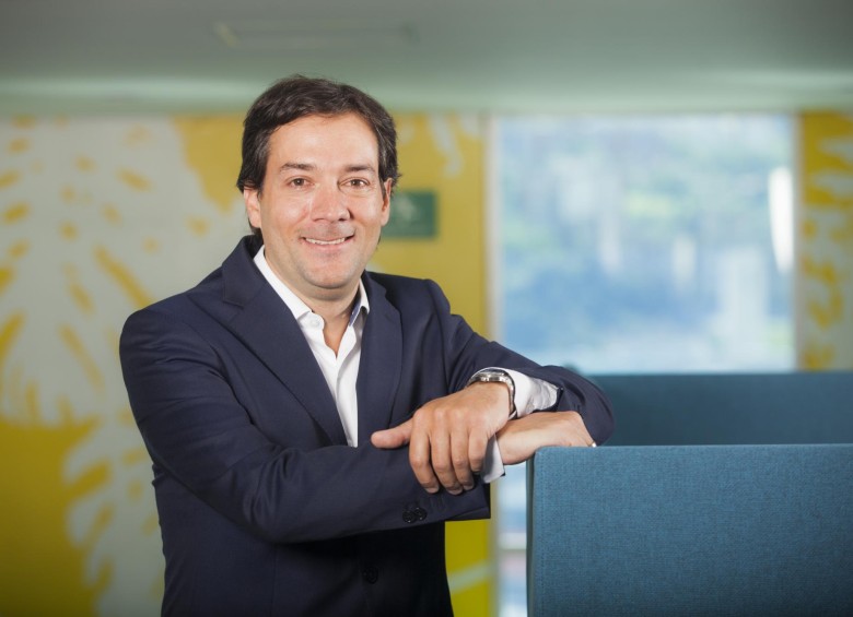 Julián Mora Gómez es el presidente de Fiduciaria Bancolombia desde el primero de mayo de 2016. FOTO CORTESÍA BANCOLOMBIA