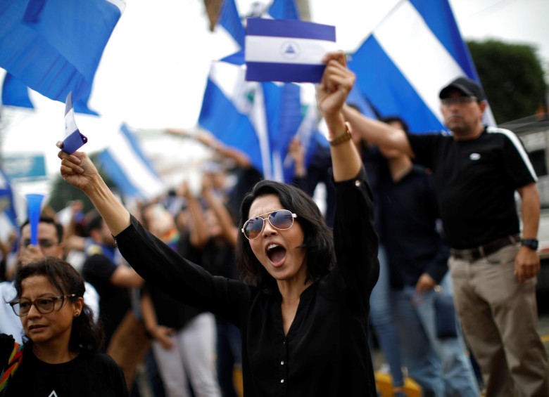 Protestas contra el gobierno de Daniel Ortega en Nicaragua FOTO: REUTERS