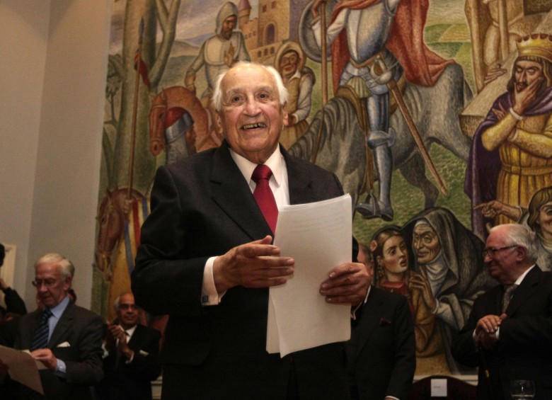 El abogado, historiador y escritor de Riosucio (Caldas), Otto Morales Benítez, falleció este sábado en Bogotá. FOTO COLPRENSA