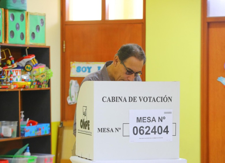 El presidente de Perú, Martín Vizcarra, lideró la iniciativa del referendo para reformar la justicia y la política. FOTO reuters