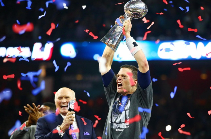 Brady fue nombrado ganador del premio de Jugador Más Valioso (MVP) por cuarta vez en los siete partidos de Super Bowl que ha disputado. FOTO USA TODAY