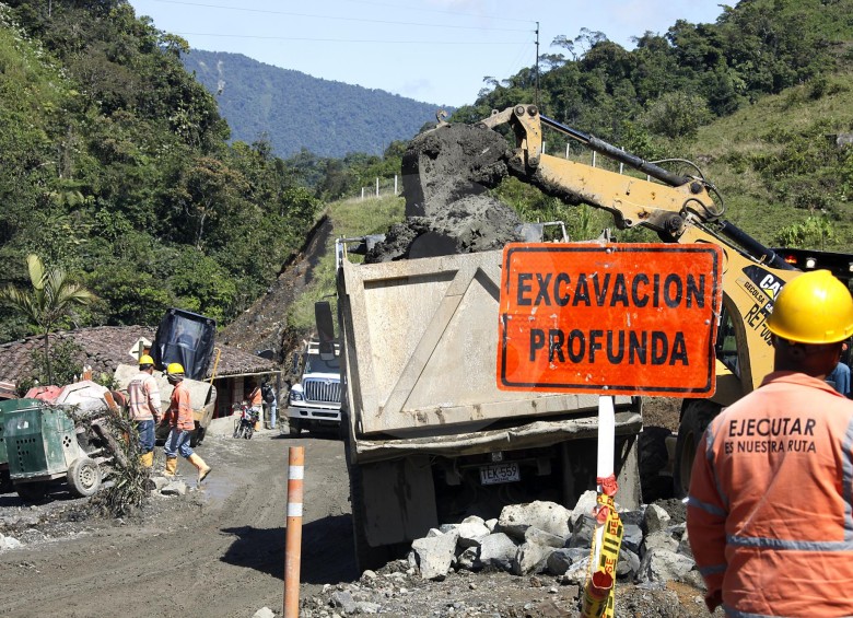 Uno de los proyectos de Invías en Chocó es la vía Medellín-Quibdó, el cual tiene recursos frescos. FOTO archivo - henry agudelo