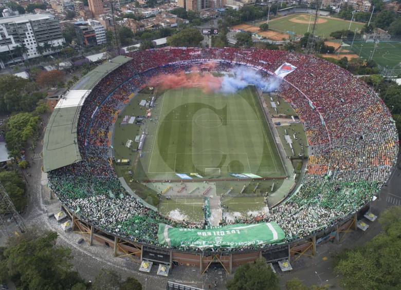 El Atanasio Girardot sería uno de los escenarios disponibles para ser sede del Mundial Femenino de Fútbol. FOTO EL COLOMBIANO