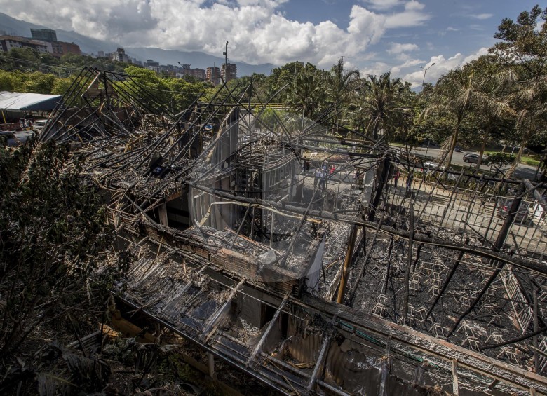 Incendio destruyó iglesia cristiana en El Poblado