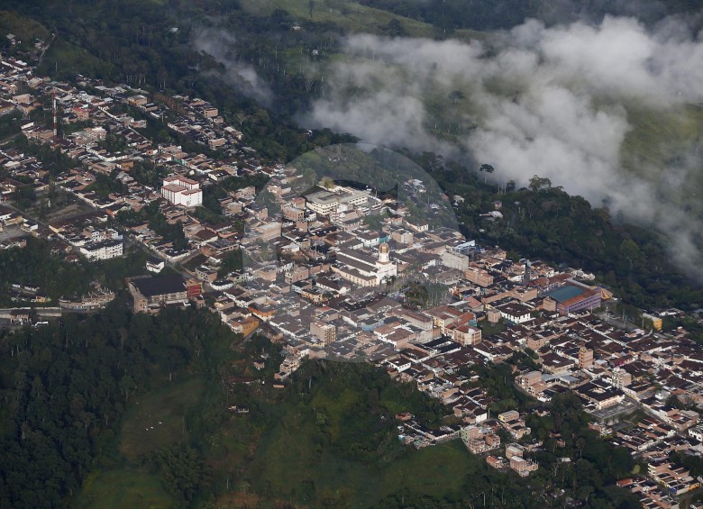 Panorámica de ITuango, Antioquia. FOTO DONALDO ZULUAGA