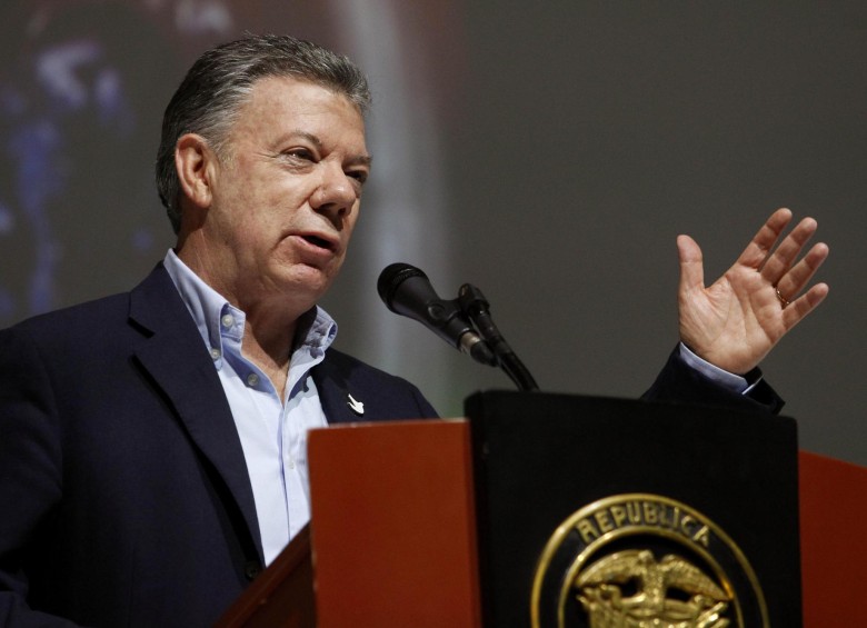 Con cada vez más frecuencia, el mandatario colombiano hace llamados para presionar al régimen vecino por soluciones democráticas. FOTO EFE