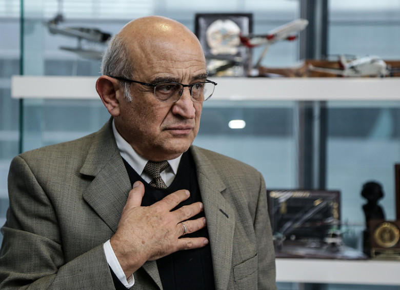 Germán Efromovich, dueño mayoritario de Avianca. FOTO: Colprensa