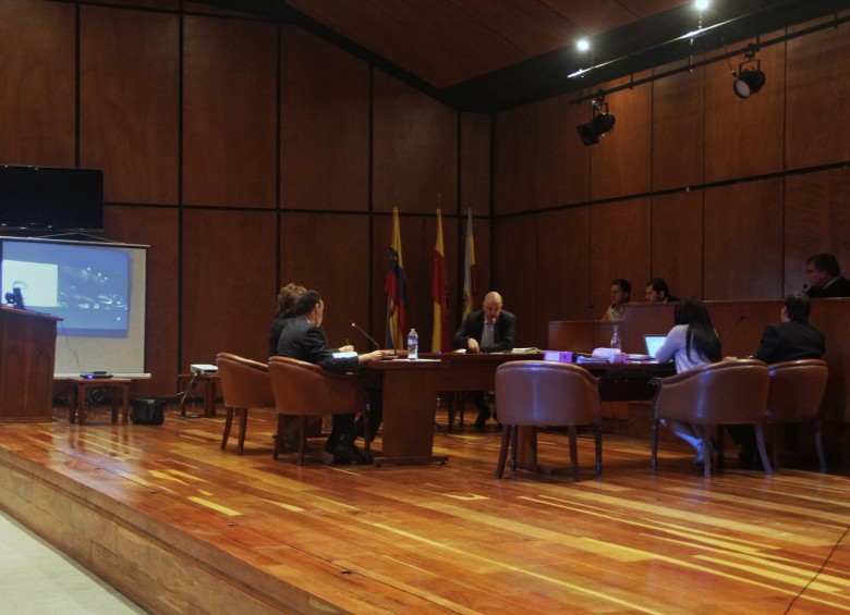 El exgobernador de Córdoba Alejandro Lyons compareció ante un magistrado de la Corte Suprema. FOTO COLPRENSA