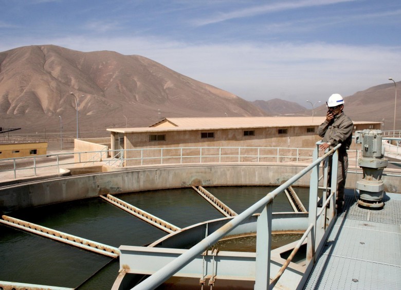 Aguas de Antofagasta tiene 1.350 kilómetros de redes de agua potable, con una producción total de 27.601.772 metros cúbicos de agua a primer semestre de 2016. FOTO Cortesía EPM