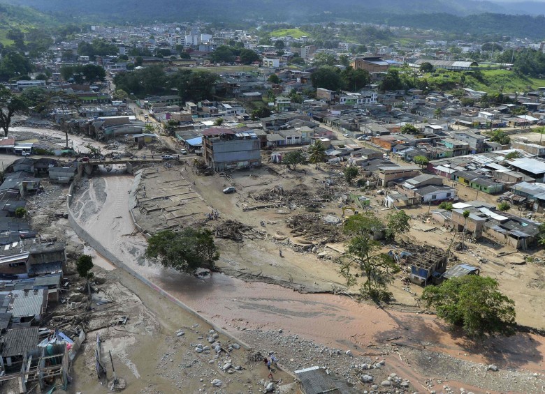 En los últimos años Colombia ha experimentado un incremento en los desastres naturales como el ocurrido en Mocoa, Putumayo. FOTO AFP