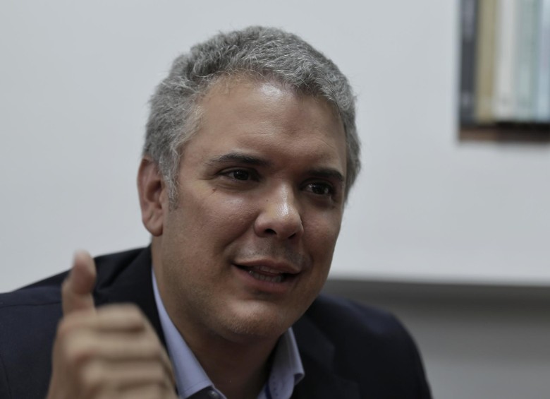 Iván Duque, candidato presidencial. FOTO COLPRENSA