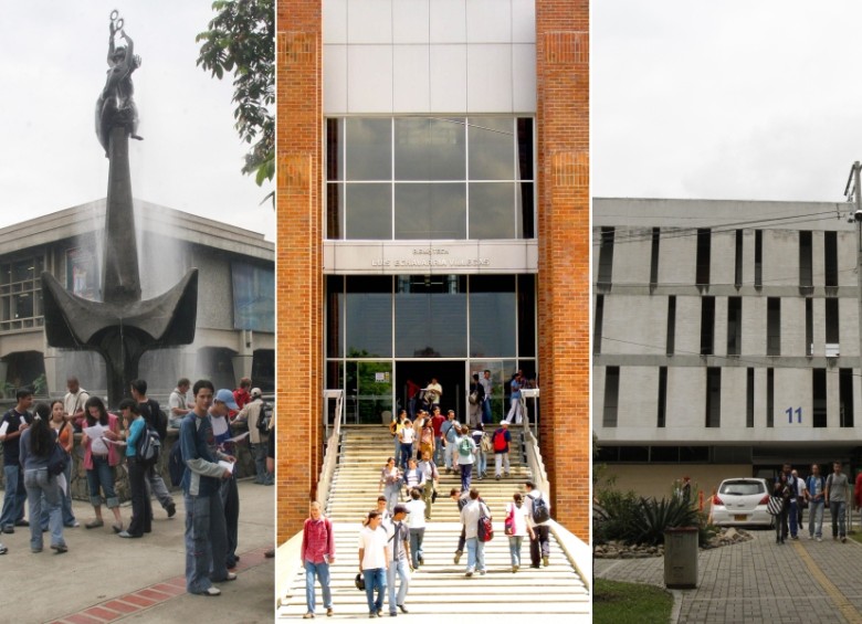 La Universidad de Antioquia, la Universidad Eafit y la Universidad Pontificia Bolivariana, entre las 100 mejores de América Latina. FOTO ARCHIVO
