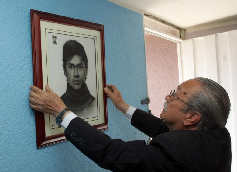 Héctor Beltrán, padre de Héctor Jaime, esperó 31 años por los restos de su hijo. FOTO: COLPRENSA