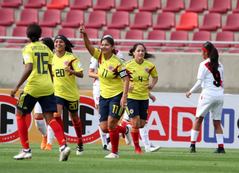 Catalina Usme (11) llegó a nueve tantos y es la goleadora del torneo. FOTO CORTESÍA COPA AMÉRICA