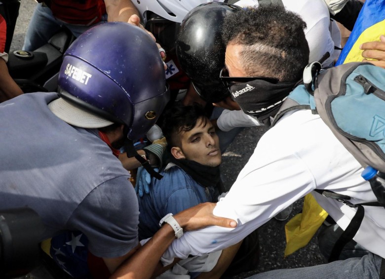 Así asesinaron a quemarropa a joven manifestante en Caracas 