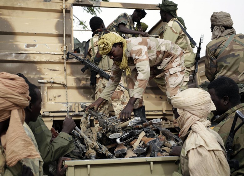 Las tropas nigerianas lideran una ofensiva conjunta con otros ejércitos regionales para derrotar a Boko Haram. FOTO AP